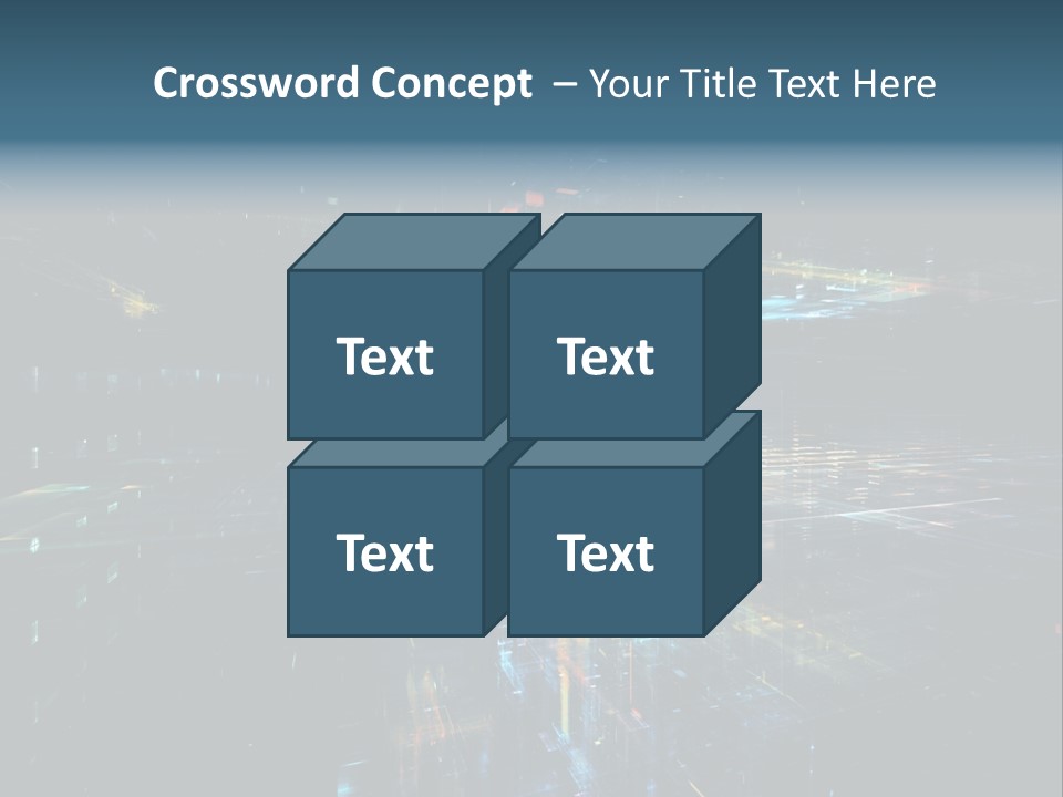 City Wallpaper Structure PowerPoint Template