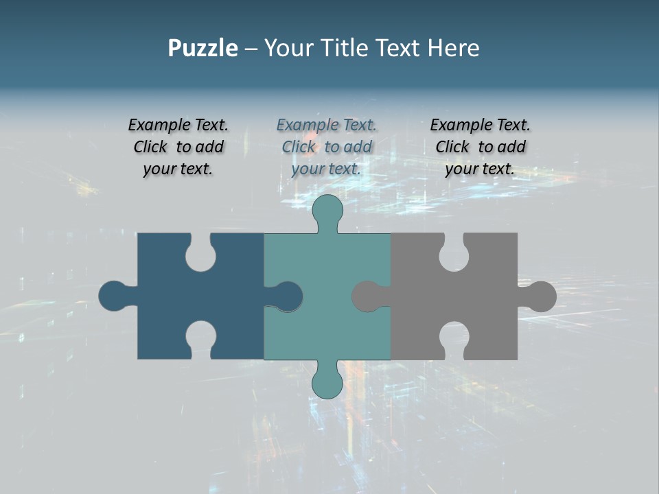 City Wallpaper Structure PowerPoint Template