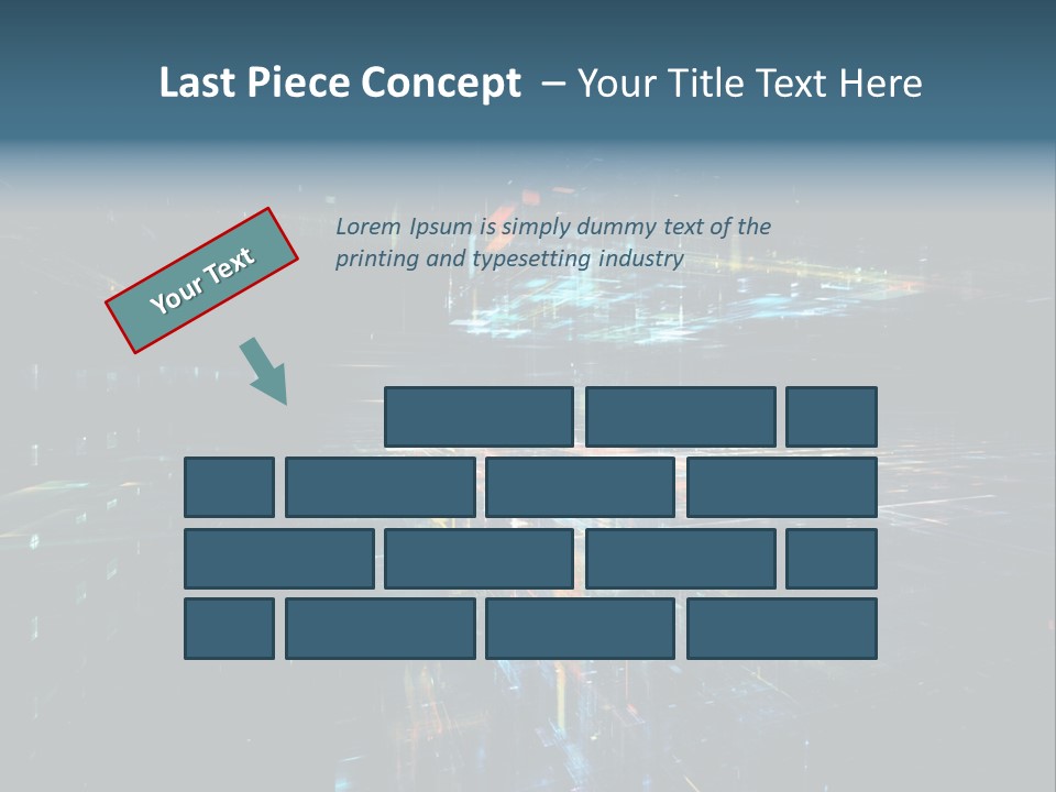 City Wallpaper Structure PowerPoint Template
