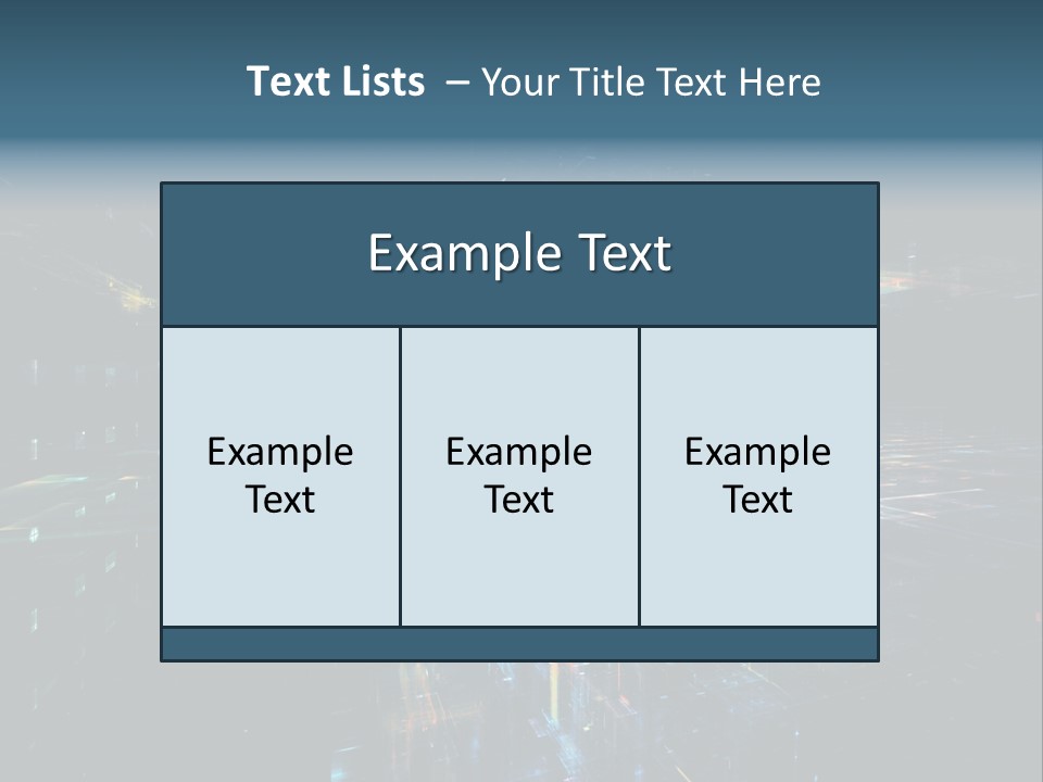 City Wallpaper Structure PowerPoint Template
