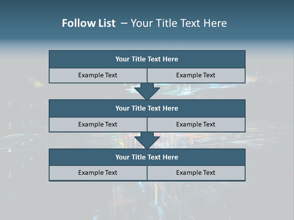 City Wallpaper Structure PowerPoint Template