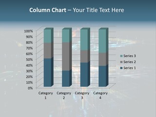 City Wallpaper Structure PowerPoint Template