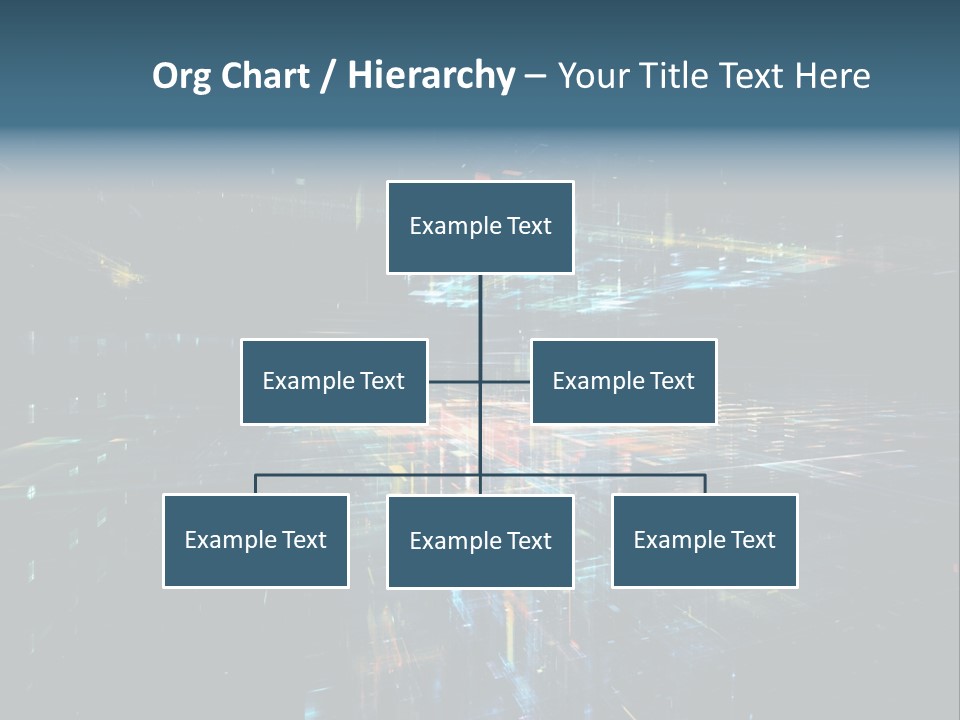 City Wallpaper Structure PowerPoint Template