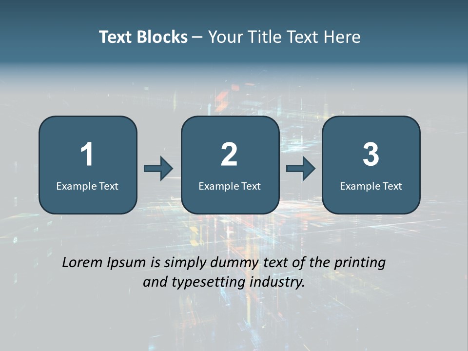 City Wallpaper Structure PowerPoint Template