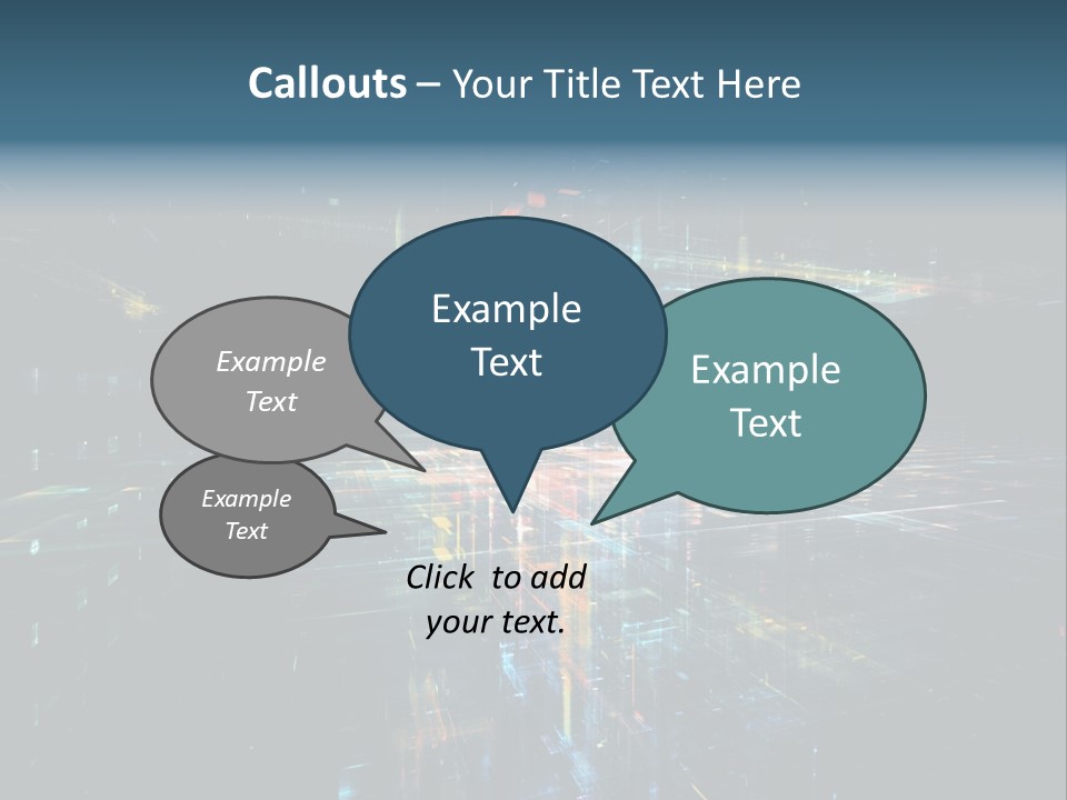 City Wallpaper Structure PowerPoint Template