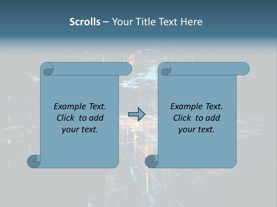 City Wallpaper Structure PowerPoint Template
