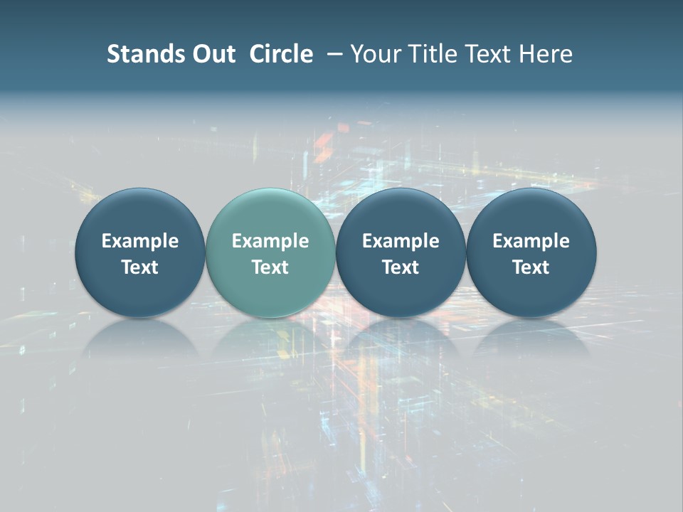 City Wallpaper Structure PowerPoint Template