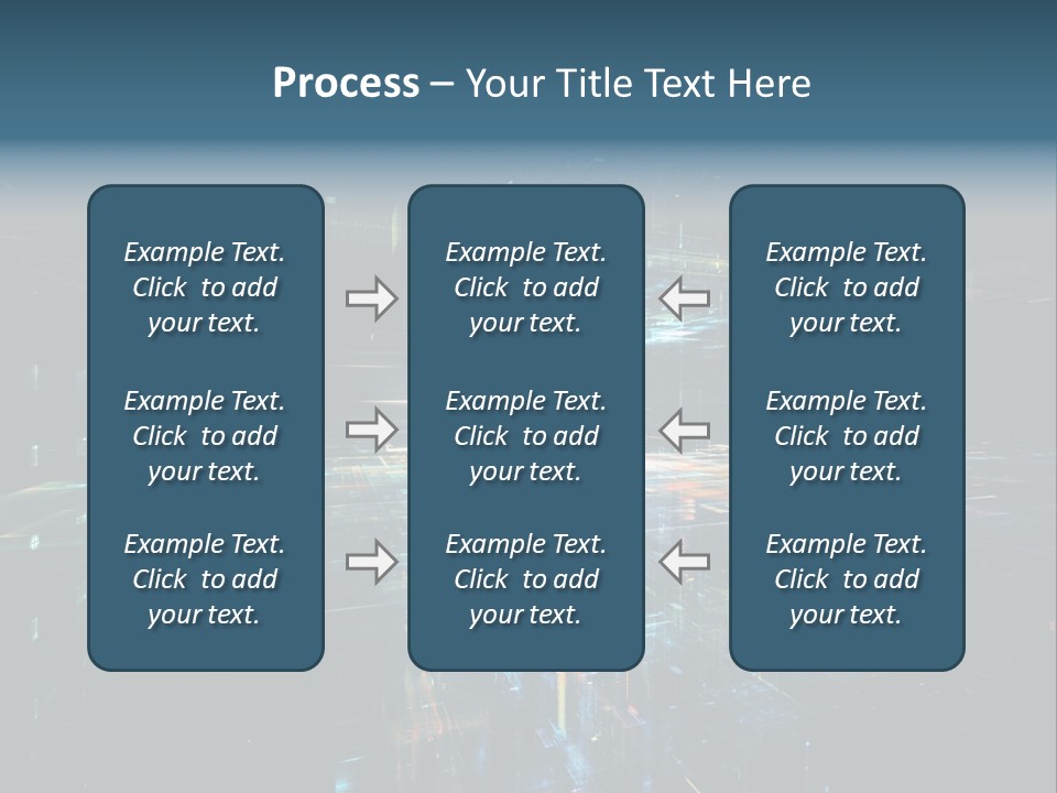 City Wallpaper Structure PowerPoint Template