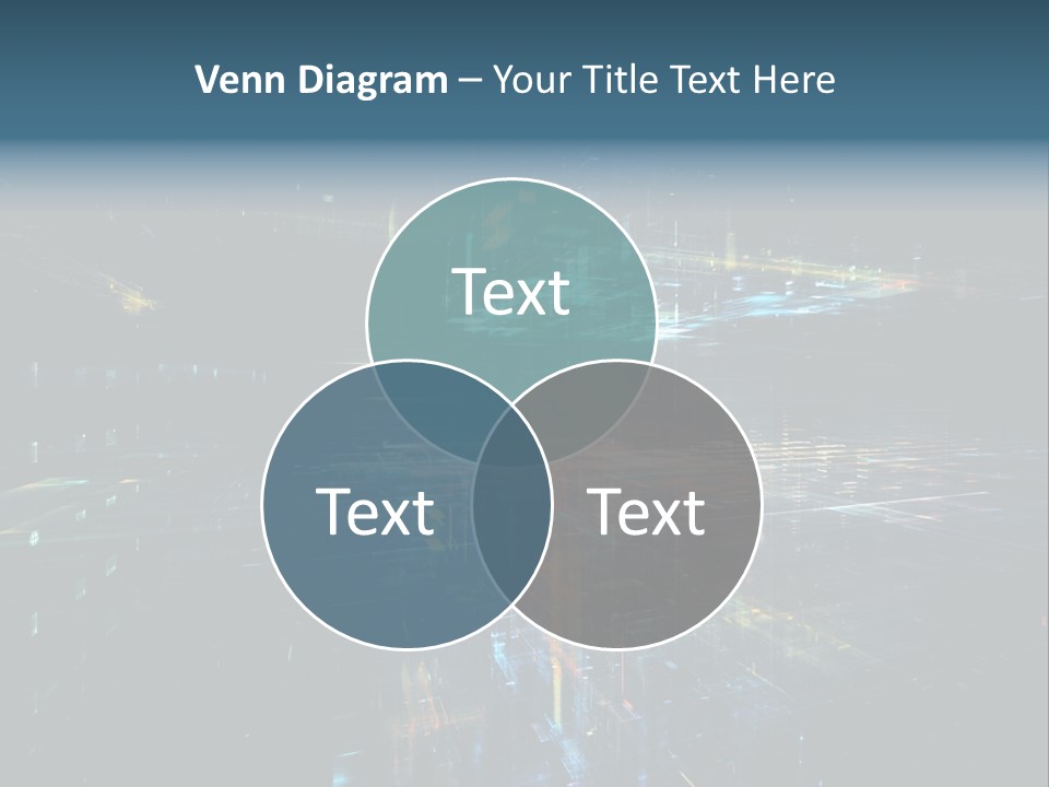 City Wallpaper Structure PowerPoint Template