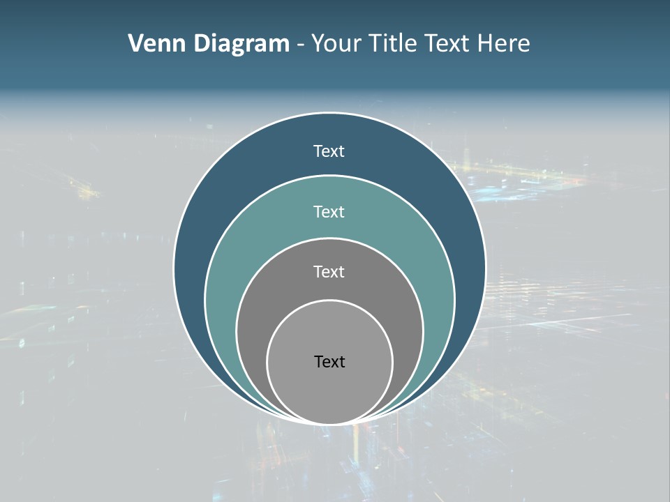 City Wallpaper Structure PowerPoint Template