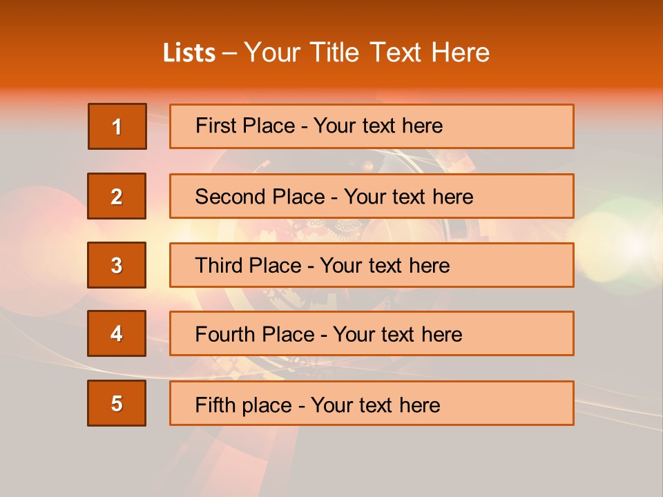 Computation Concept Fractal PowerPoint Template