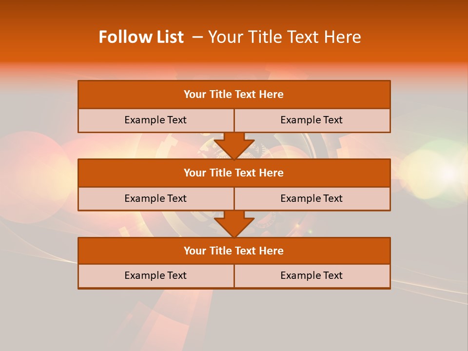 Computation Concept Fractal PowerPoint Template
