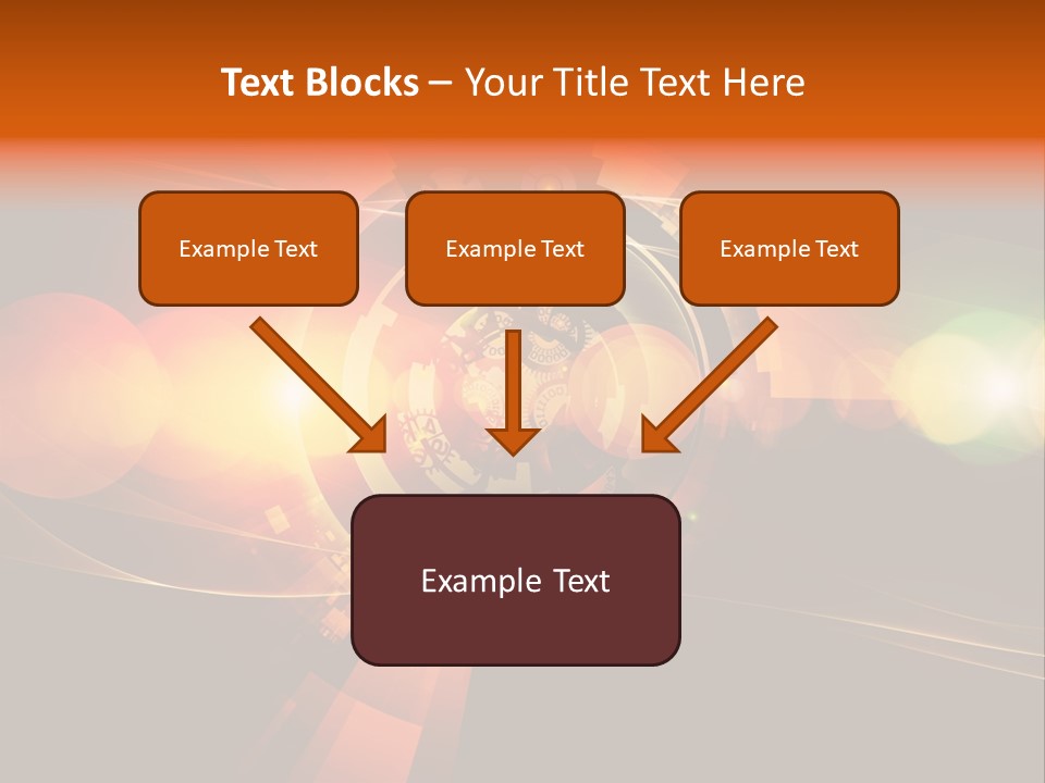 Computation Concept Fractal PowerPoint Template