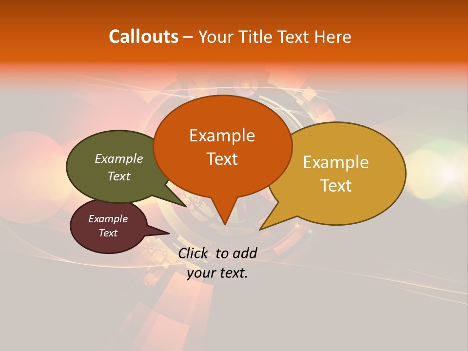 Computation Concept Fractal PowerPoint Template