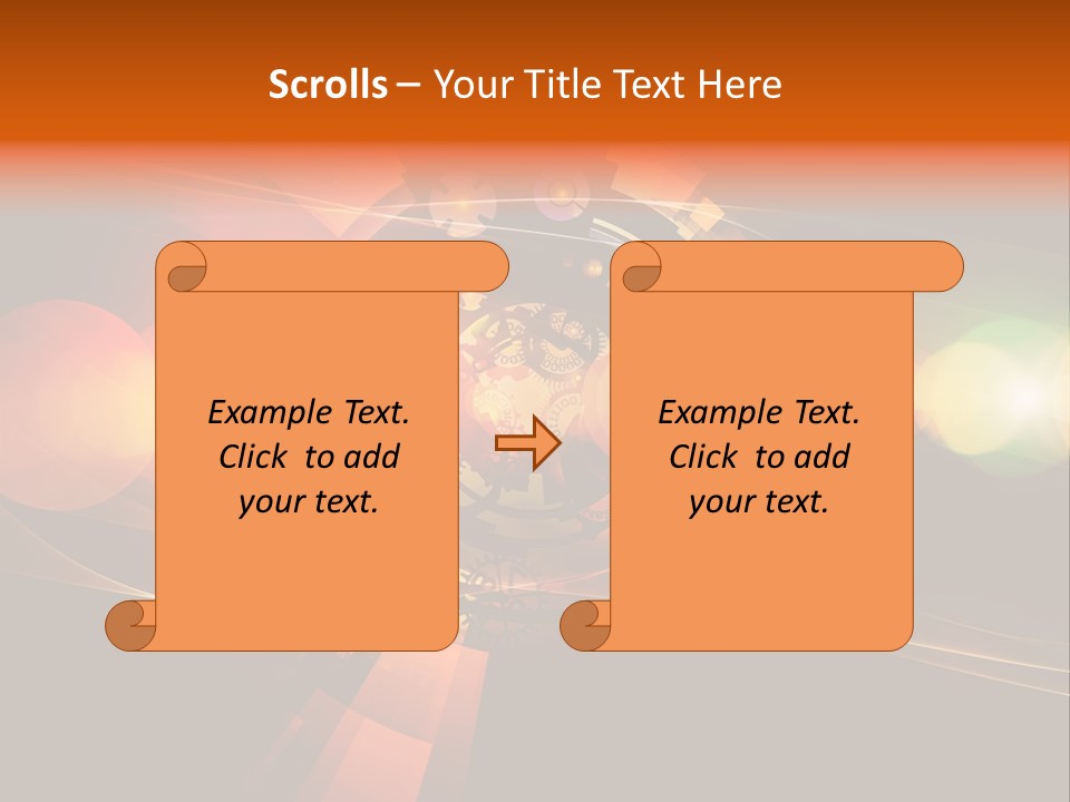 Computation Concept Fractal PowerPoint Template