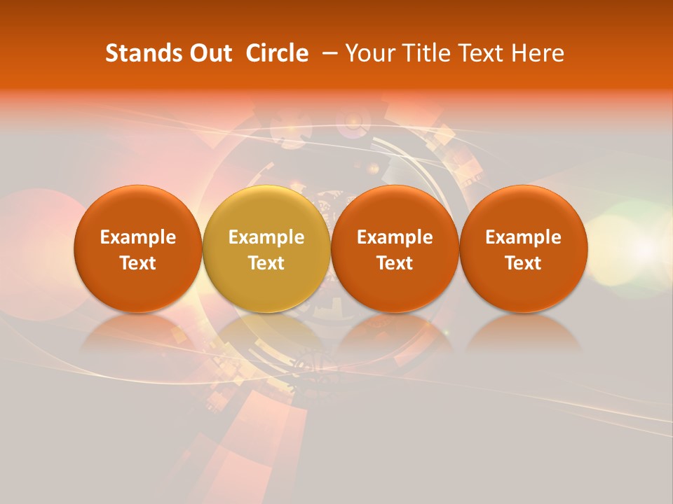 Computation Concept Fractal PowerPoint Template