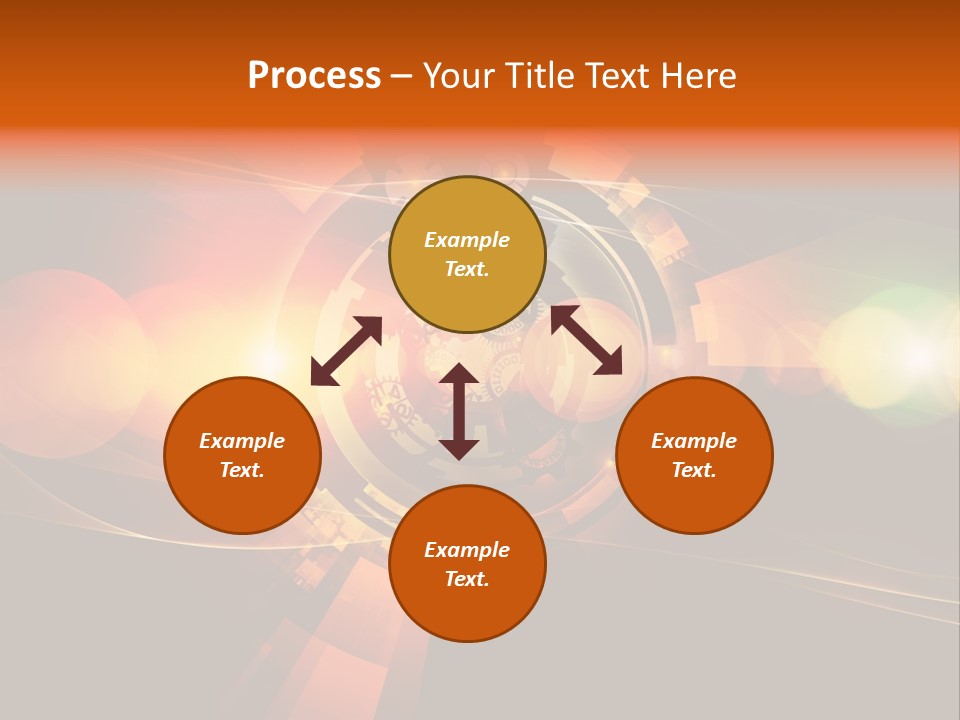 Computation Concept Fractal PowerPoint Template