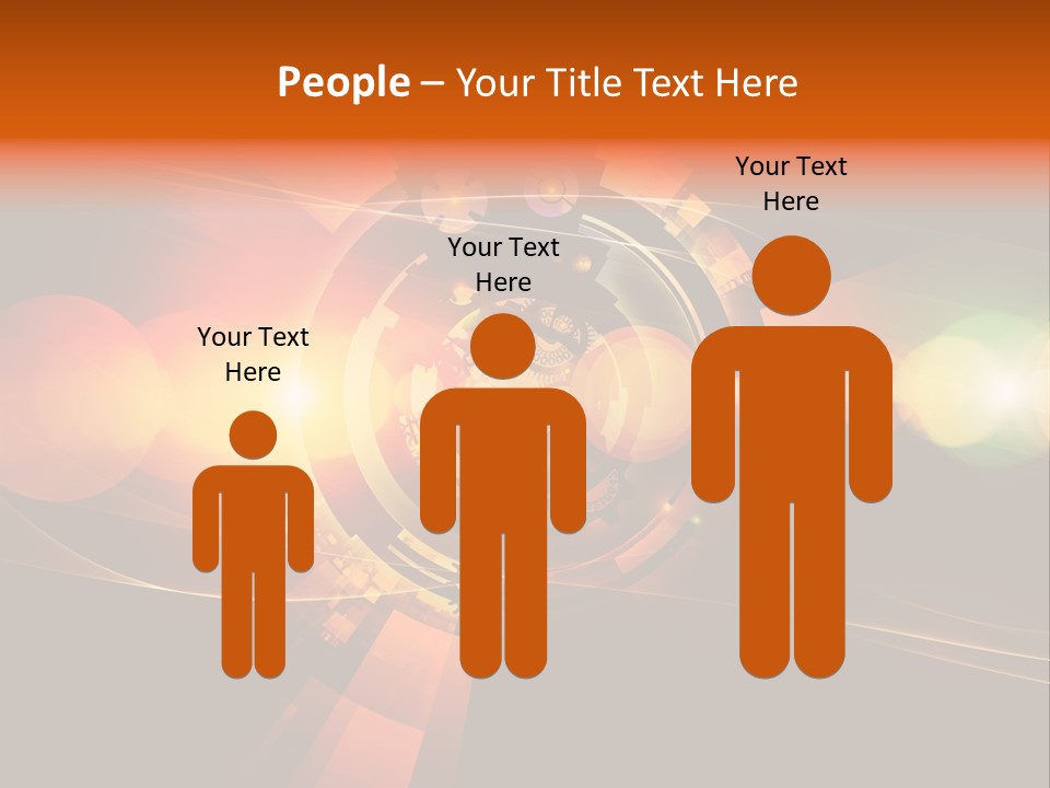 Computation Concept Fractal PowerPoint Template