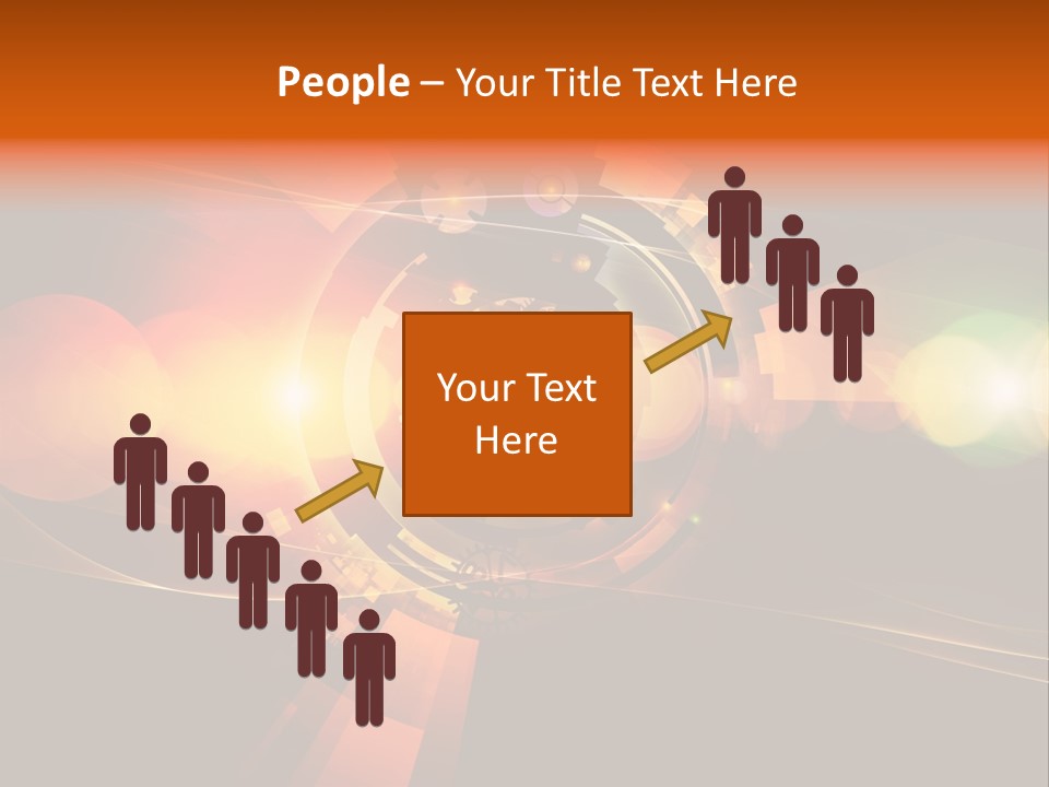 Computation Concept Fractal PowerPoint Template