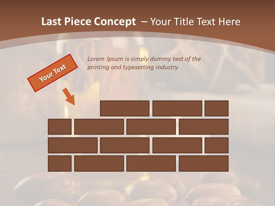 Argan Condensed Nut PowerPoint Template