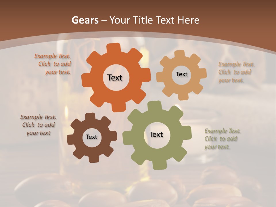 Argan Condensed Nut PowerPoint Template