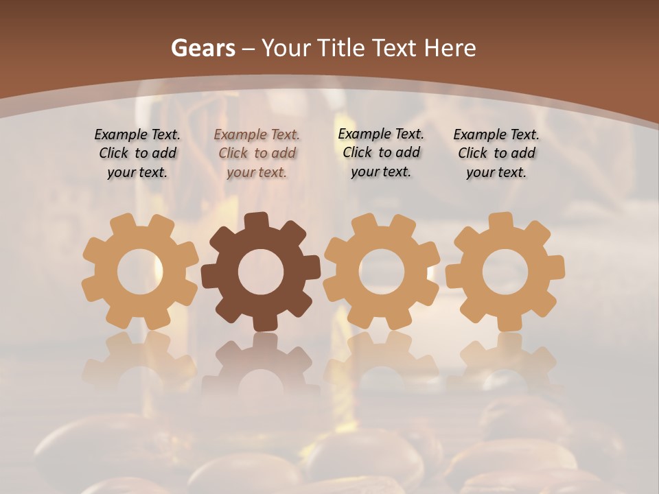 Argan Condensed Nut PowerPoint Template