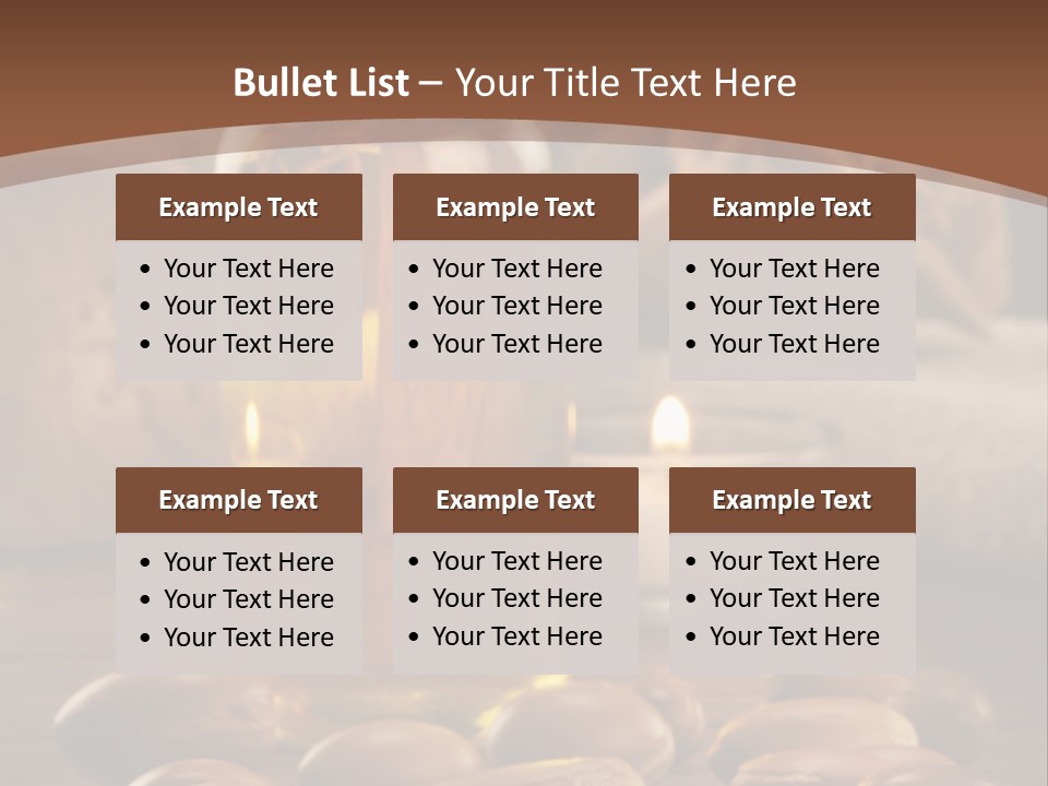 Argan Condensed Nut PowerPoint Template