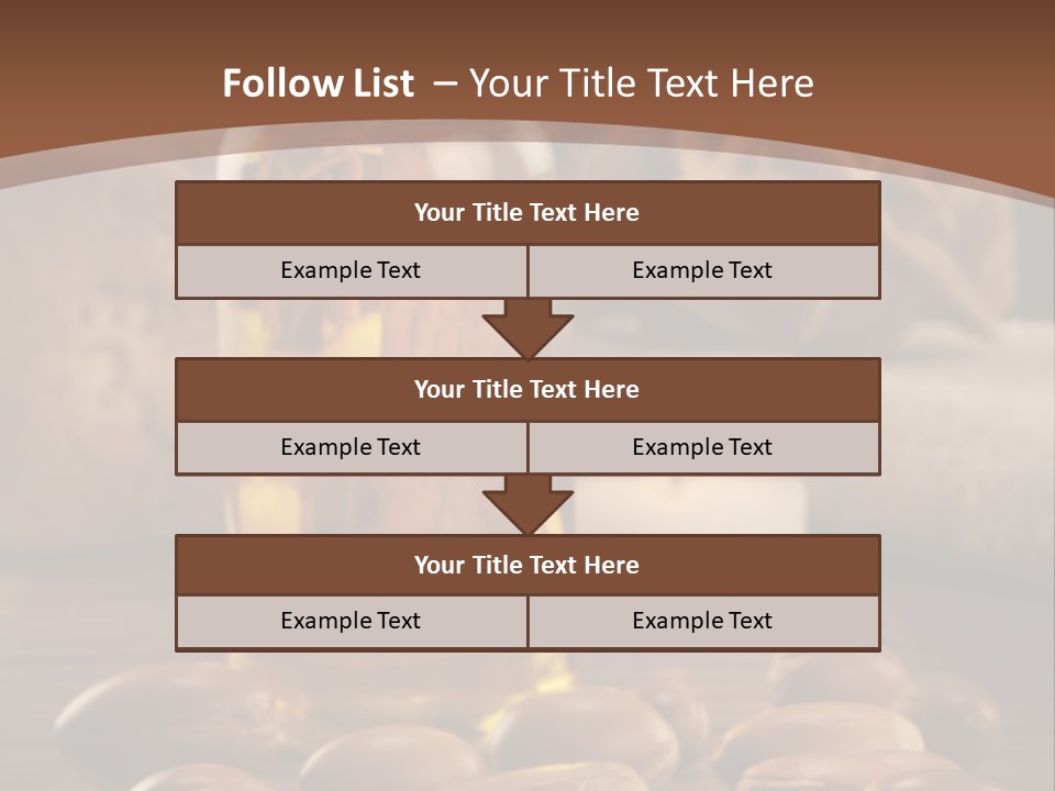 Argan Condensed Nut PowerPoint Template
