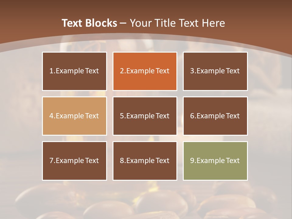 Argan Condensed Nut PowerPoint Template