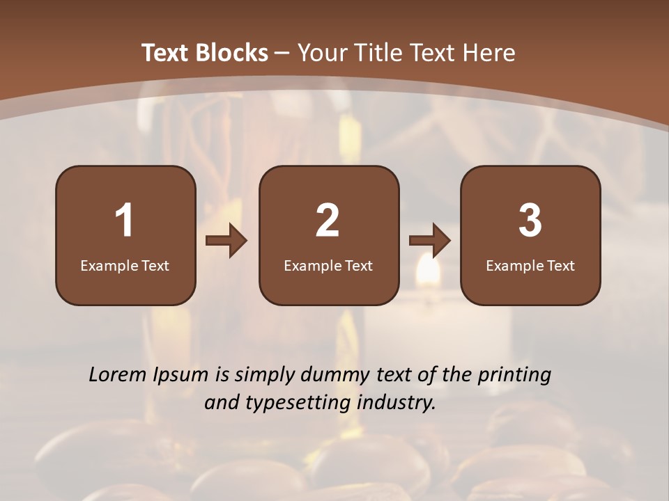 Argan Condensed Nut PowerPoint Template