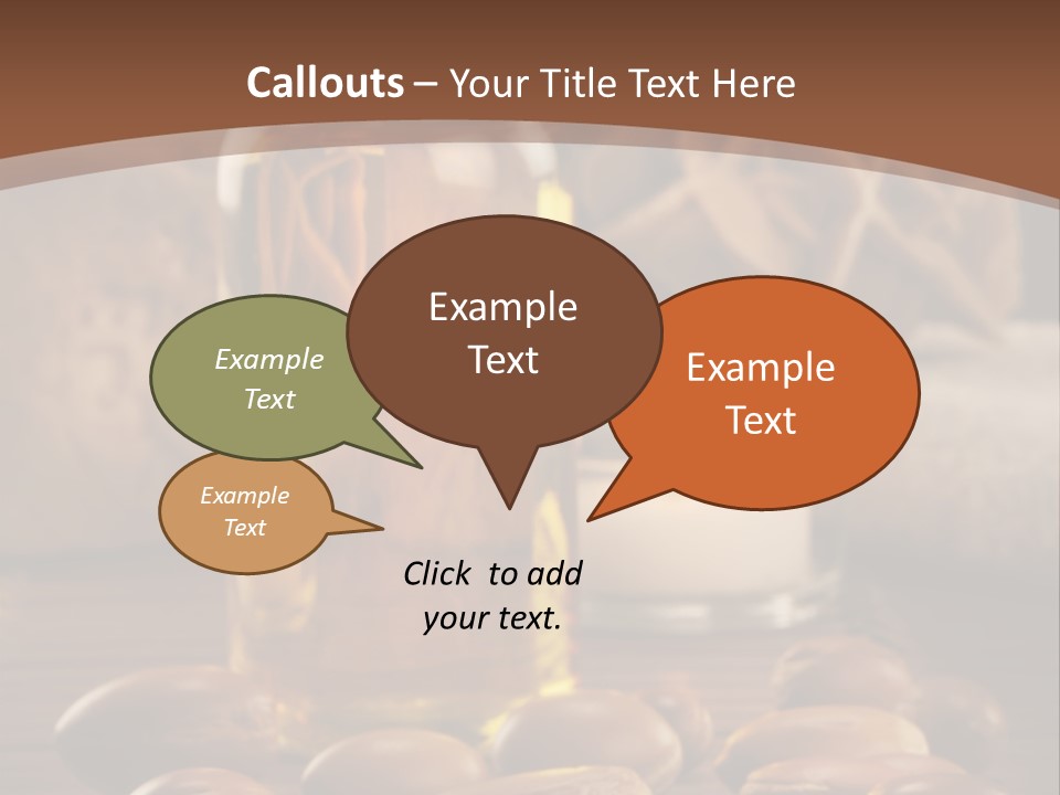 Argan Condensed Nut PowerPoint Template