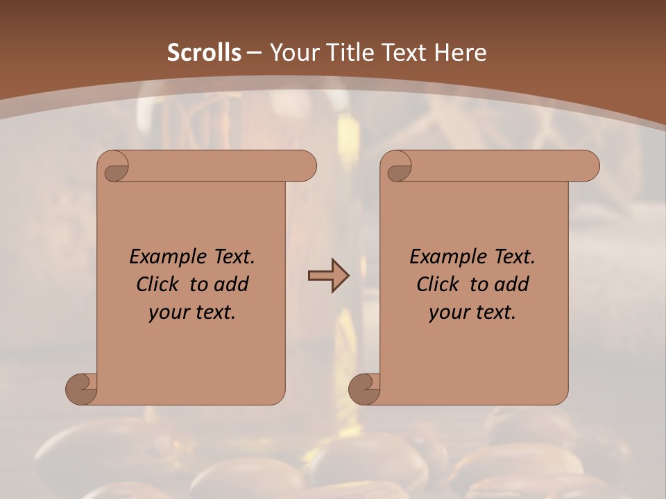 Argan Condensed Nut PowerPoint Template