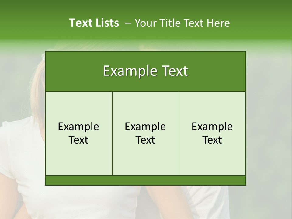 Young Man Beautiful Young Woman PowerPoint Template