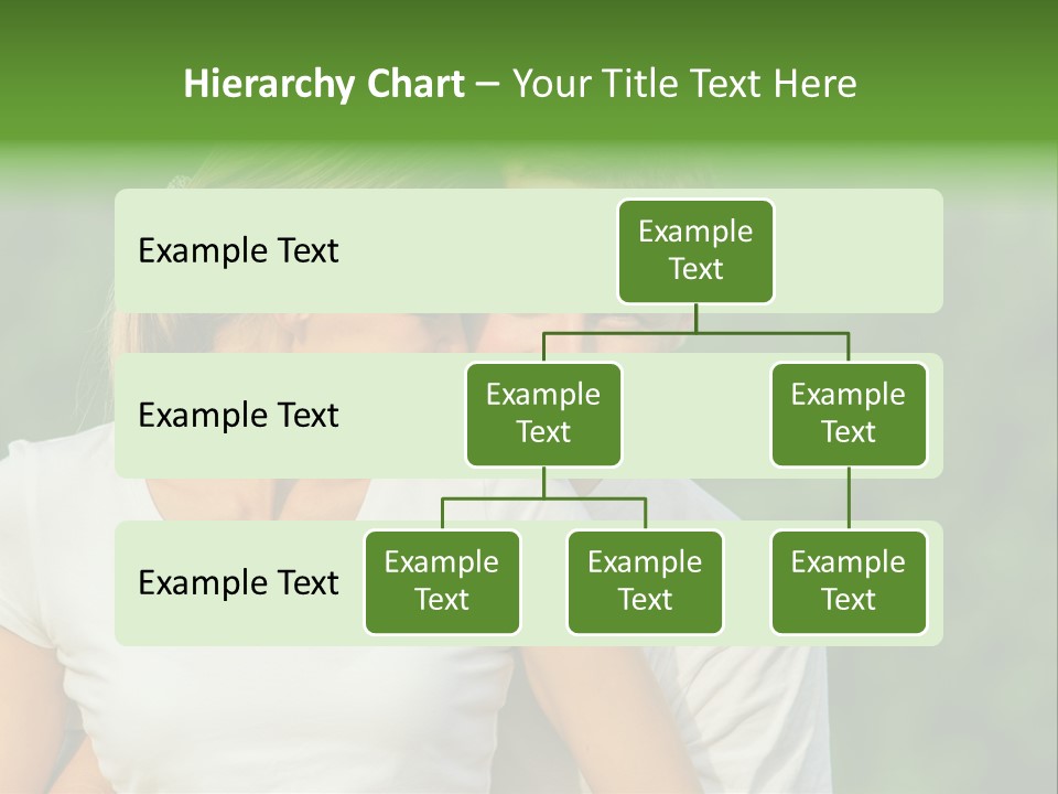 Young Man Beautiful Young Woman PowerPoint Template