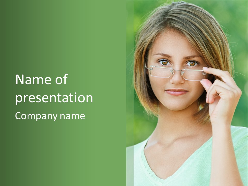 Smile Outside American PowerPoint Template