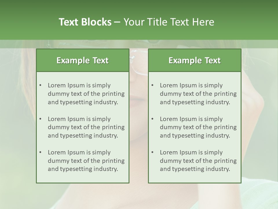 Smile Outside American PowerPoint Template