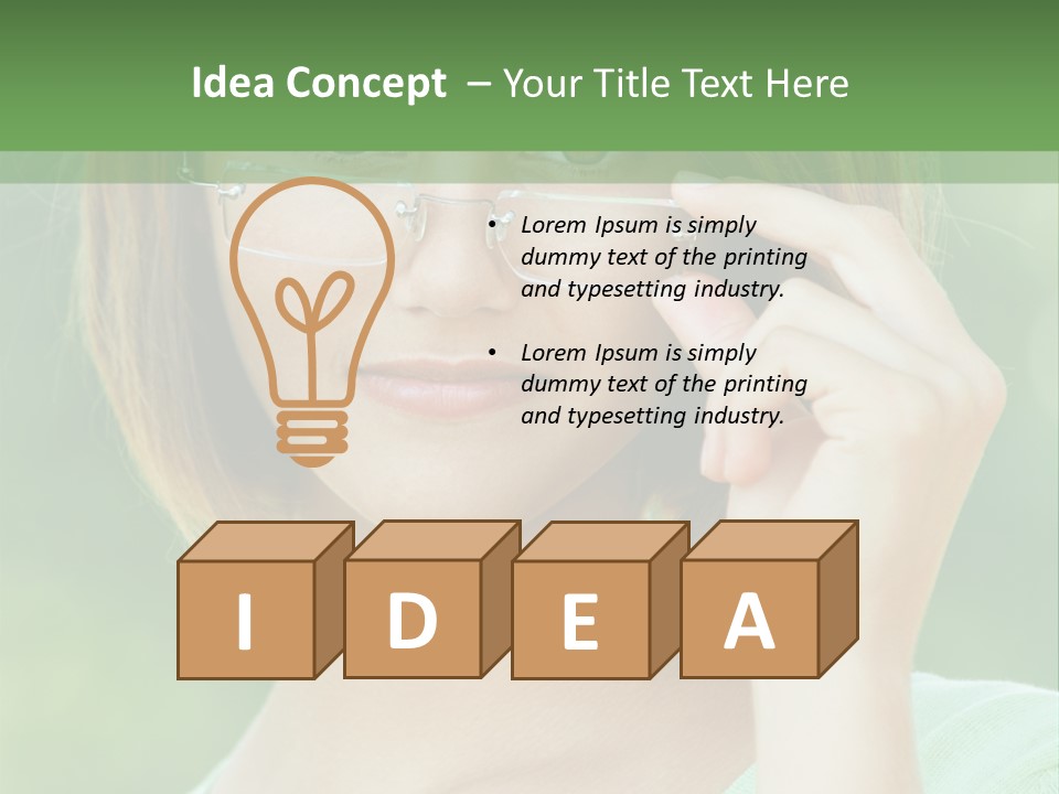 Smile Outside American PowerPoint Template