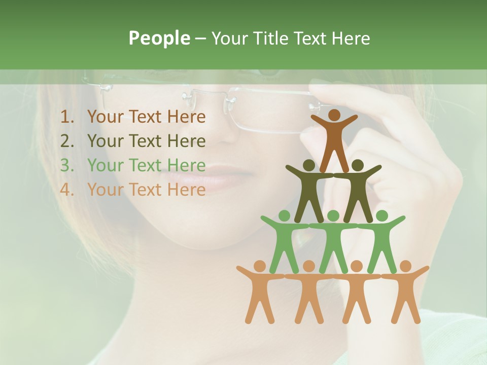 Smile Outside American PowerPoint Template