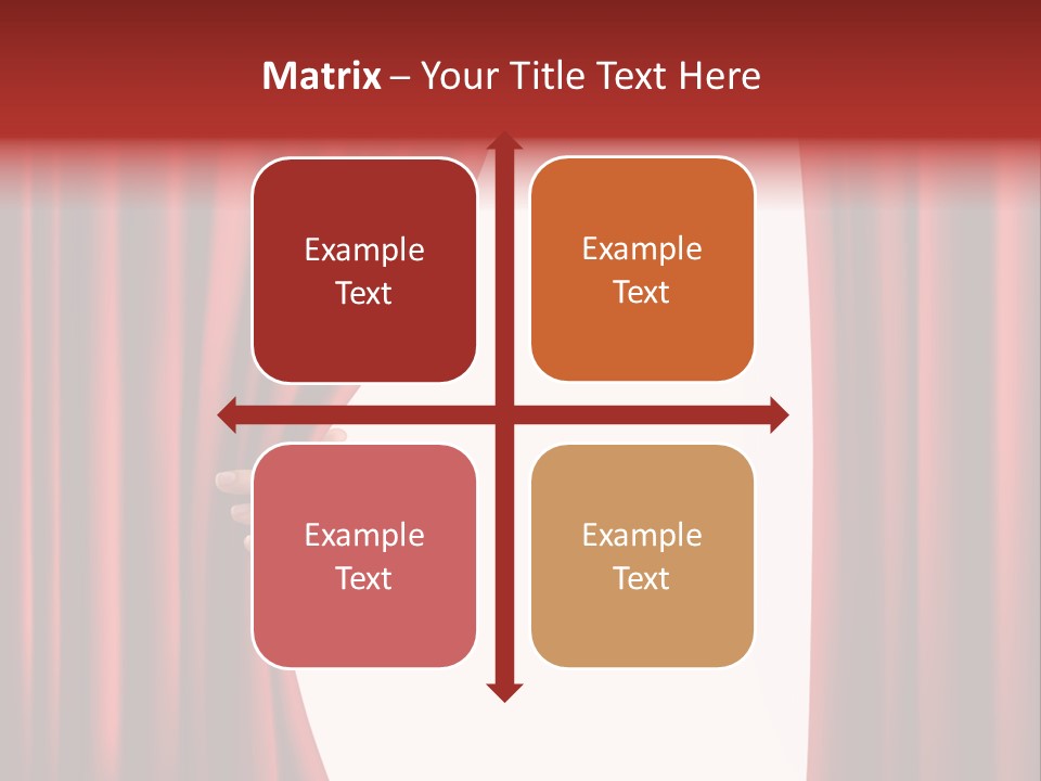 Actor Design Backdrop PowerPoint Template