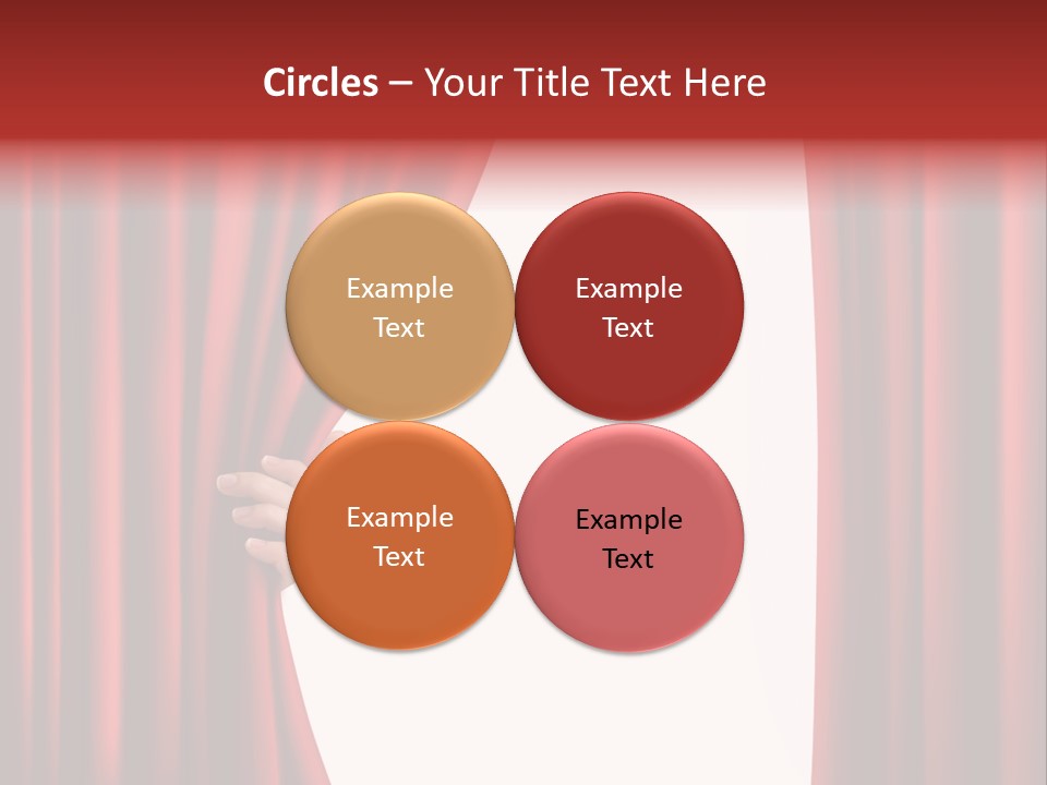 Actor Design Backdrop PowerPoint Template