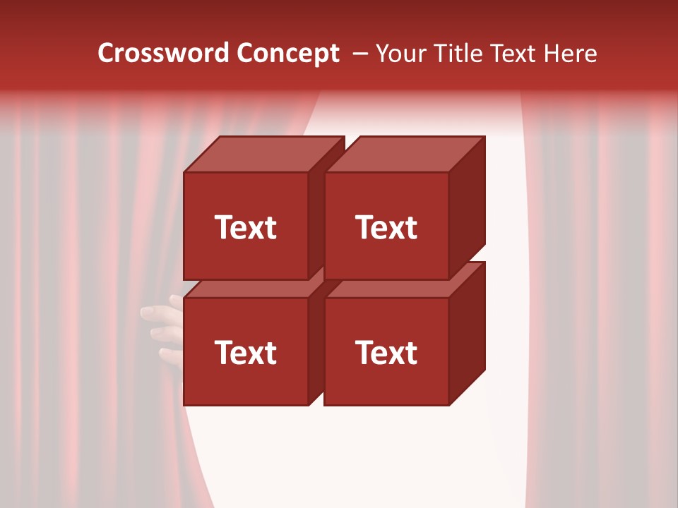 Actor Design Backdrop PowerPoint Template
