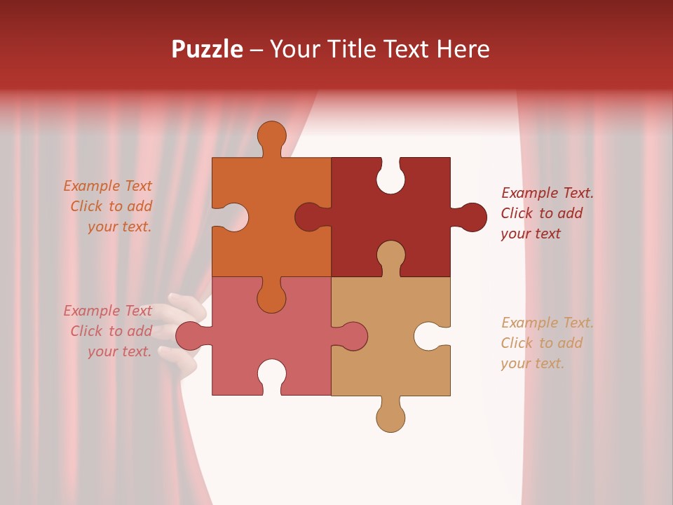 Actor Design Backdrop PowerPoint Template