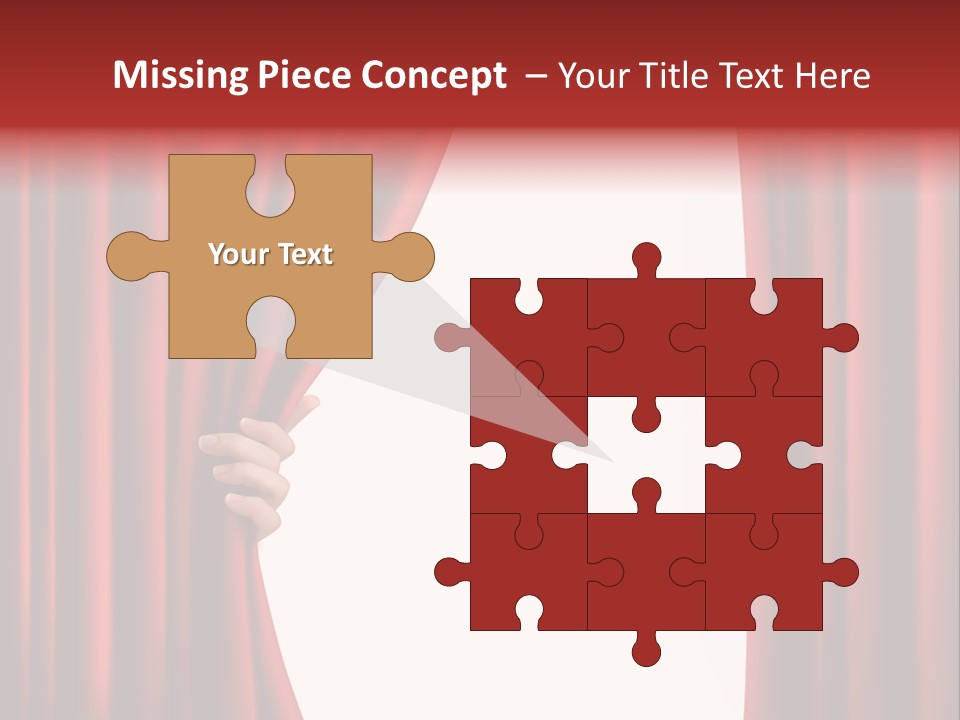 Actor Design Backdrop PowerPoint Template