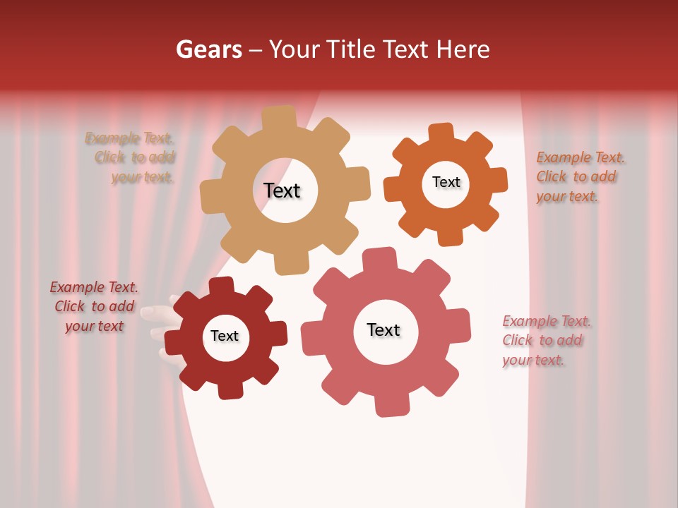 Actor Design Backdrop PowerPoint Template