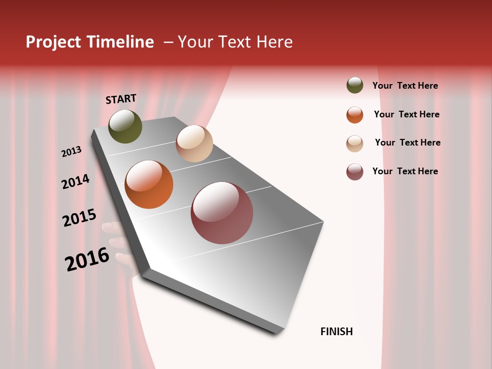 Actor Design Backdrop PowerPoint Template
