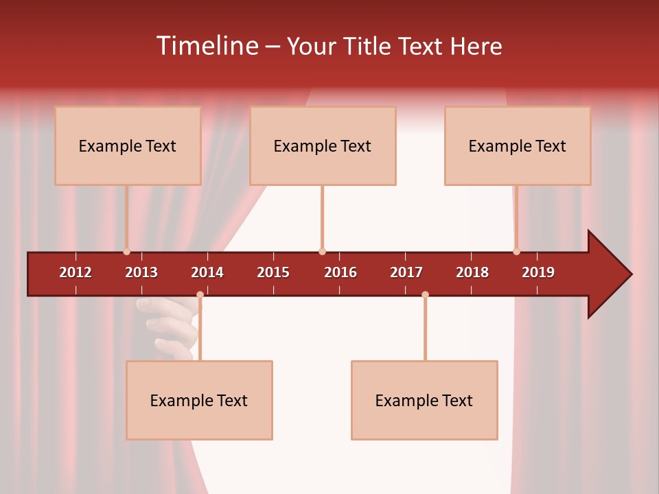 Actor Design Backdrop PowerPoint Template