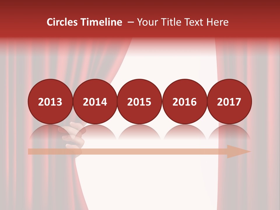 Actor Design Backdrop PowerPoint Template