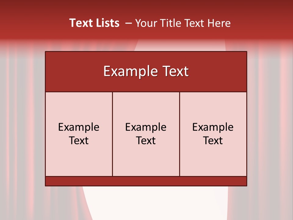 Actor Design Backdrop PowerPoint Template