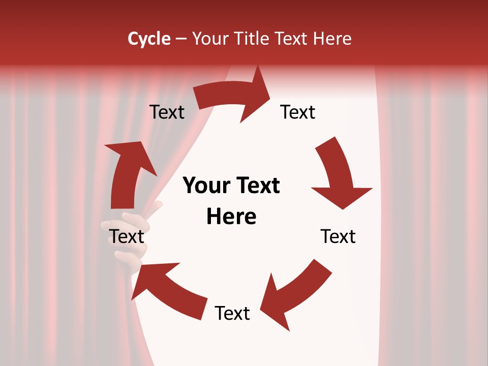 Actor Design Backdrop PowerPoint Template