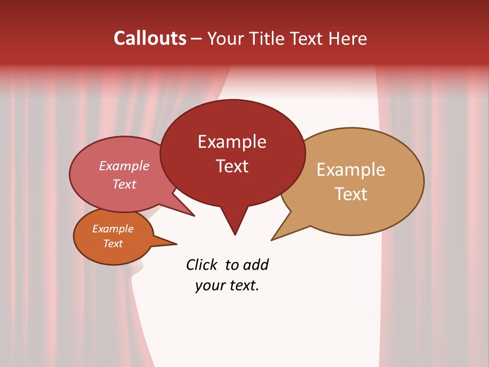 Actor Design Backdrop PowerPoint Template